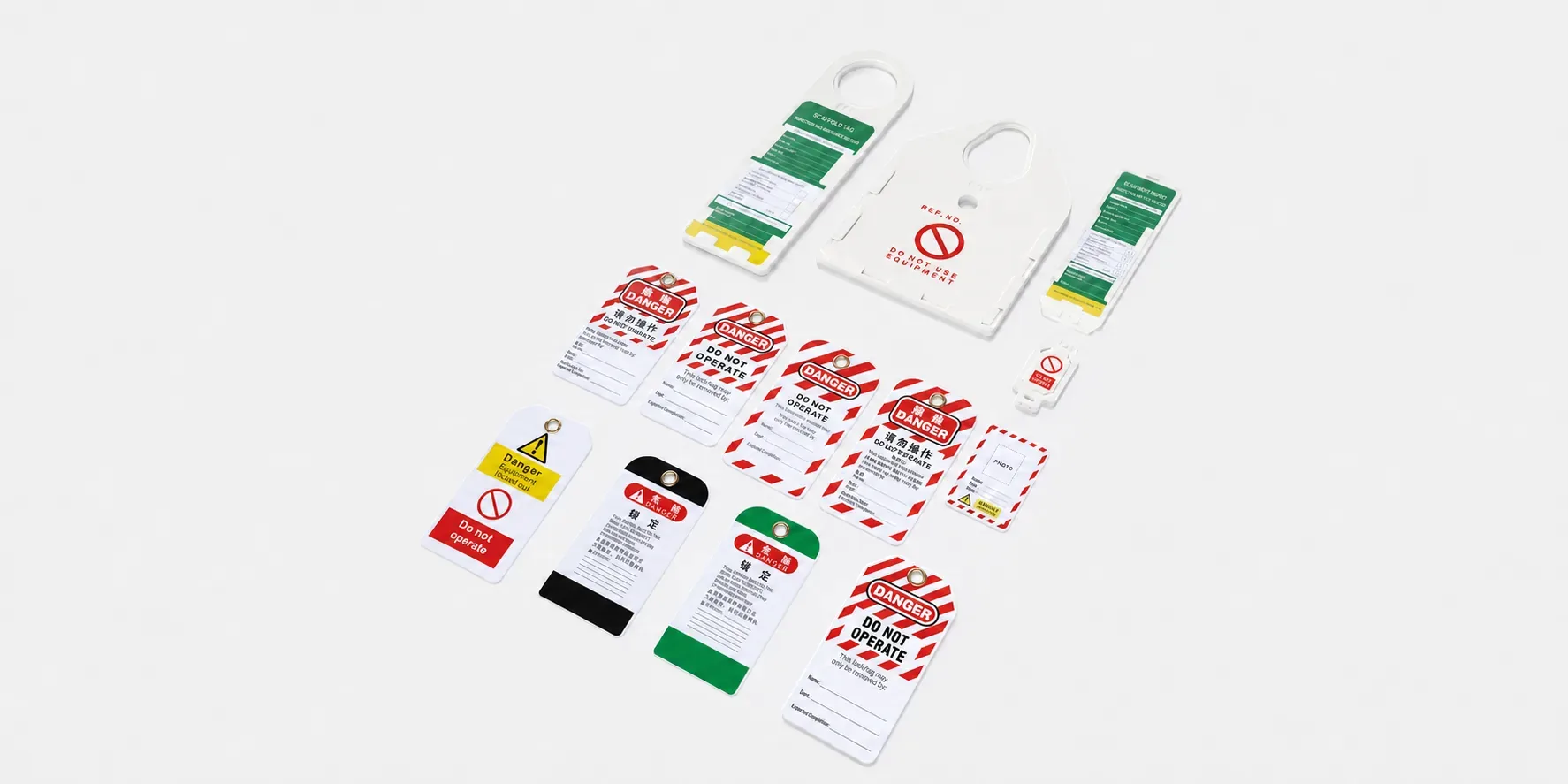Warning Scaffold Tag