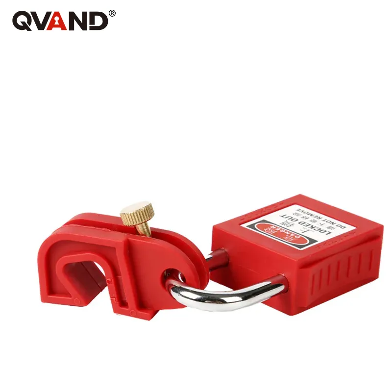 Red Multi-Pole Mini MCB LOTO Lock