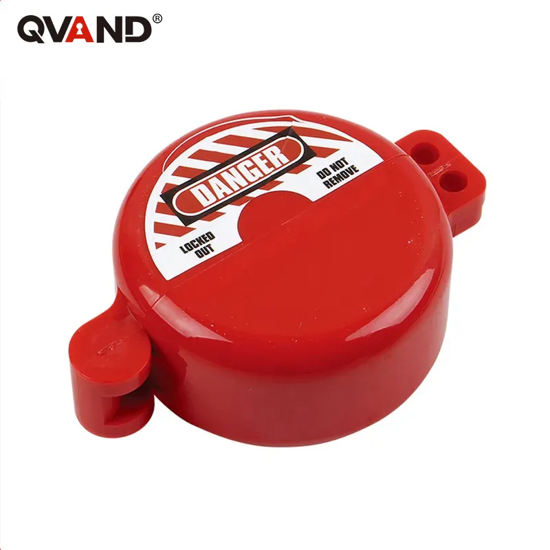 Cylinder Tank Gas Valve Lockout Device For Industrial Engineering Plastic Abs Safety Hand rod valve lock-Out