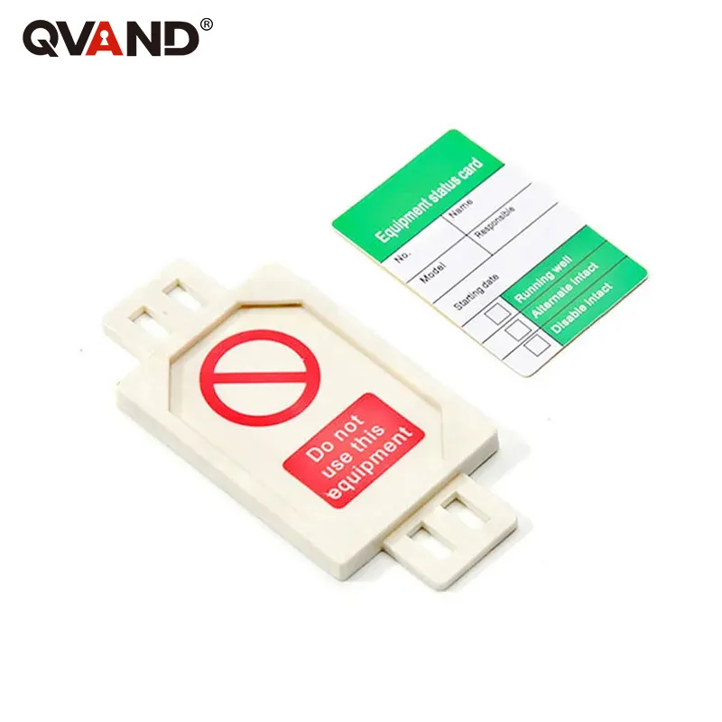 Osha Plastic Printable Safety Lockout Warning Safety Pvc Scaffold Inspection Tag