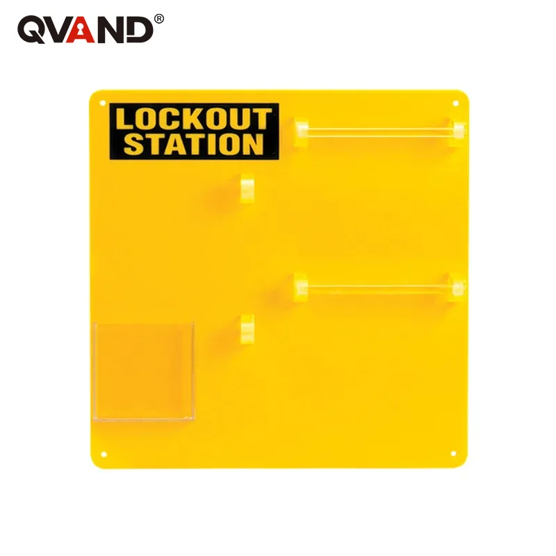 Combination10 Locks Safety Lockout Loto Station Board Qvand Wall-Mounted Lockout Kits