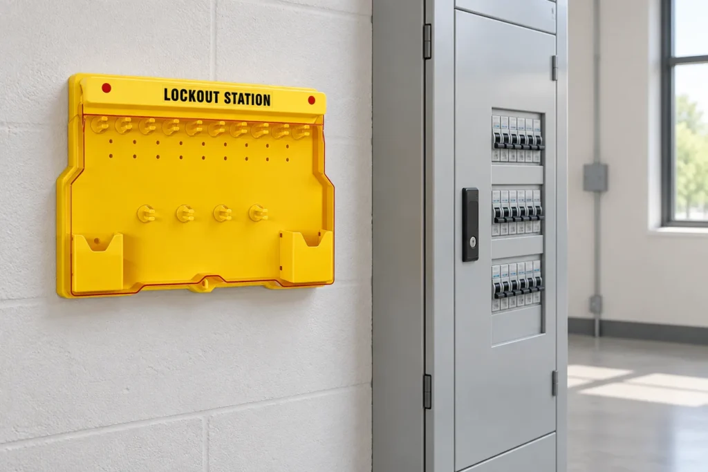 Electrical Lockout Tagout Kit for Circuit Breaker Lockout