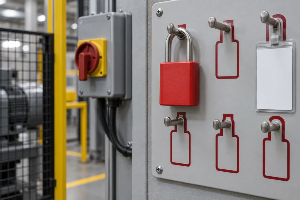 Why Red Lockout Padlock Matters in LOTO?