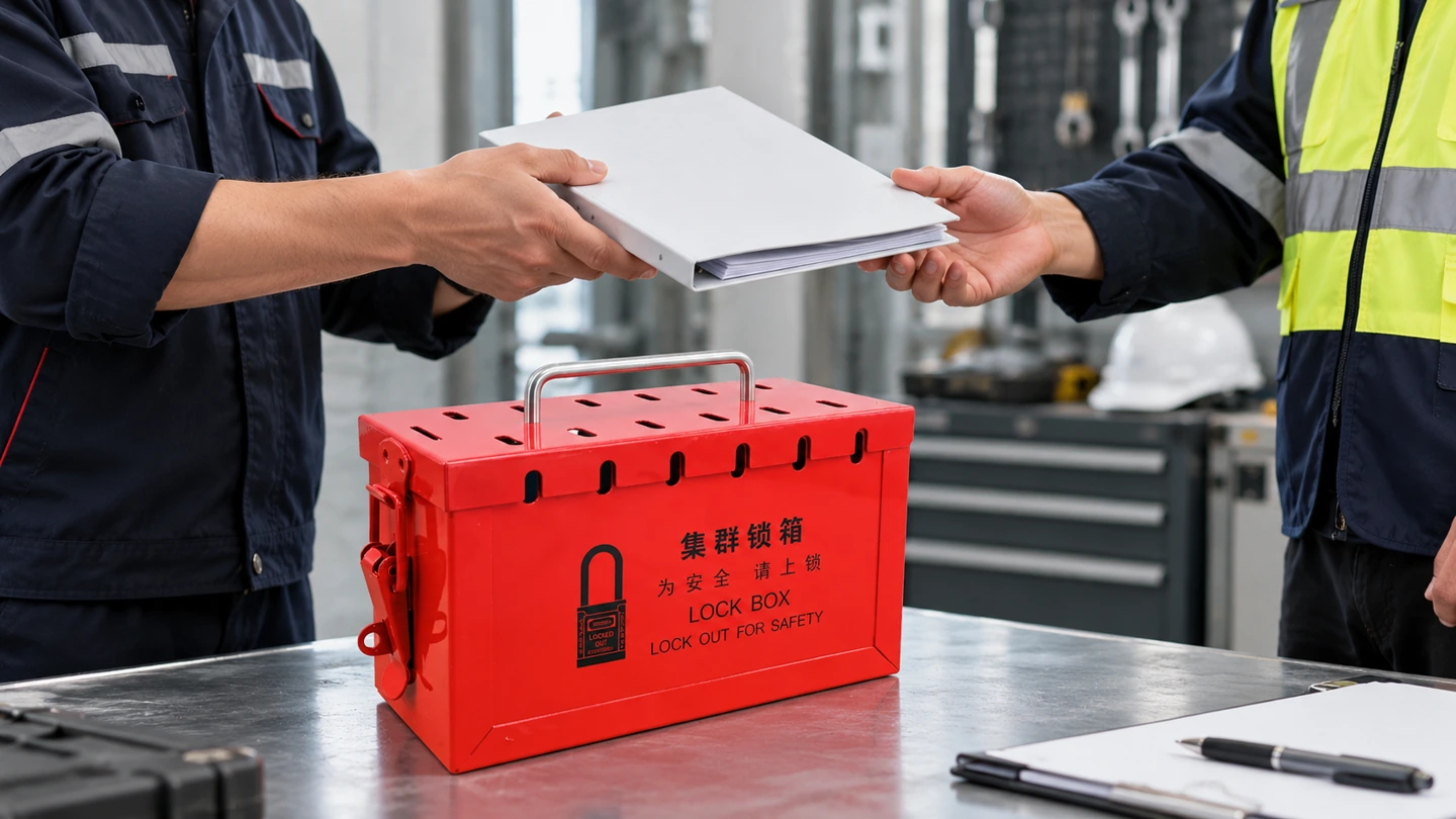 A shared box needs a controlled participation and handover process.