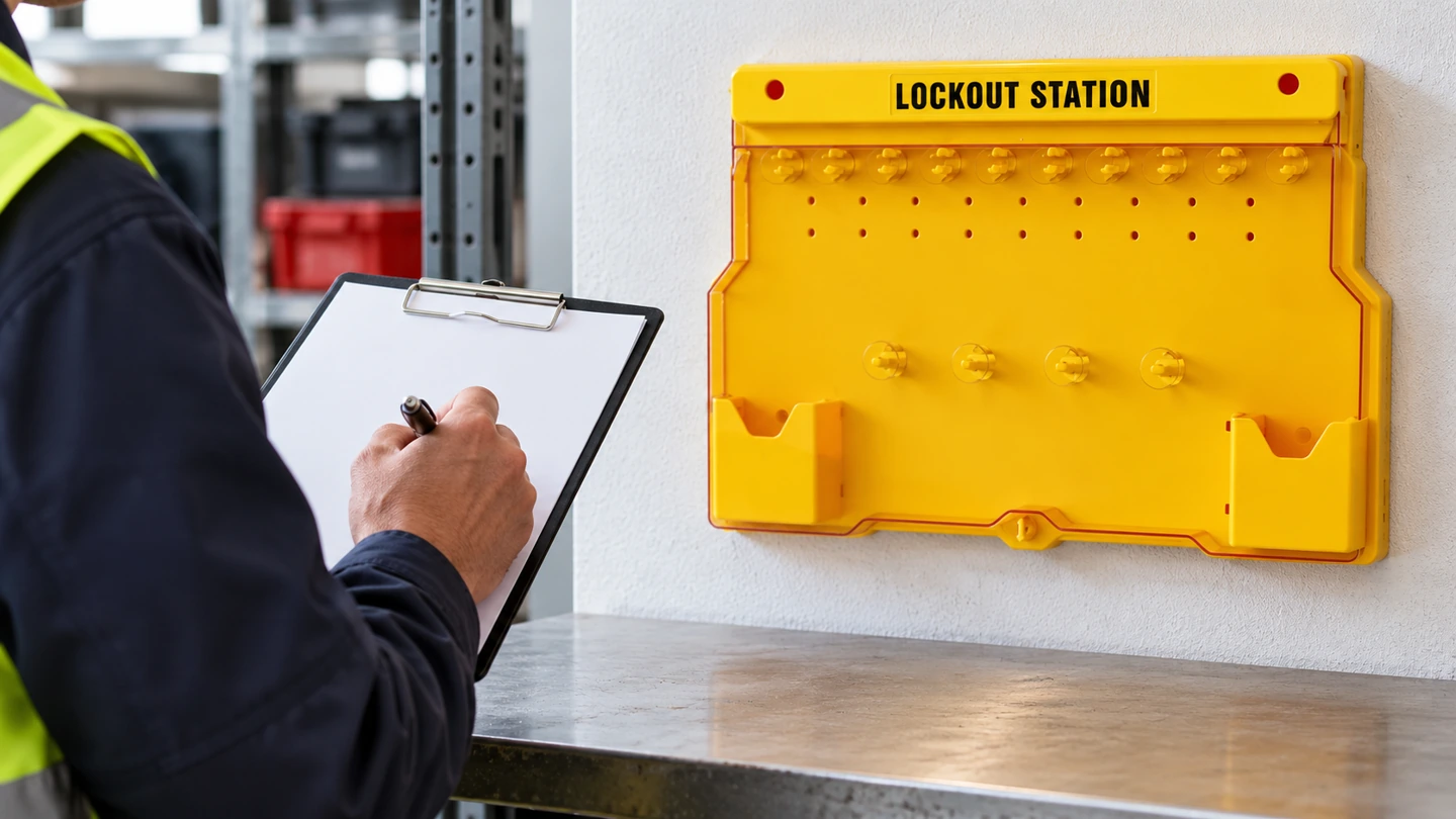 An inventory check needs an assigned owner and replenishment trigger.