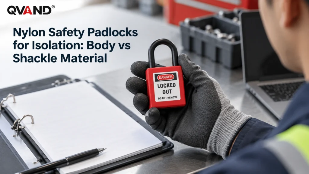 Nylon Safety Padlocks for Isolation: Body vs Shackle Material