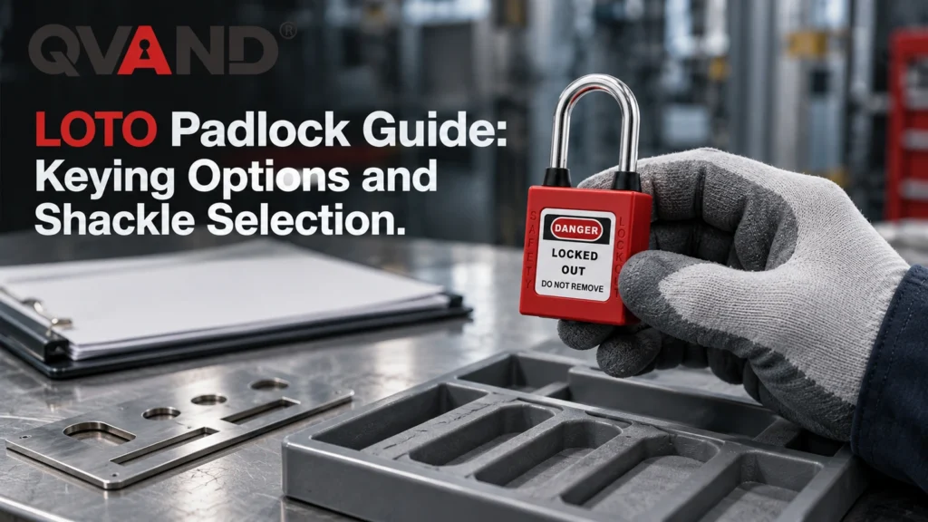 LOTO Padlock Guide: Keying Options and Shackle Selection